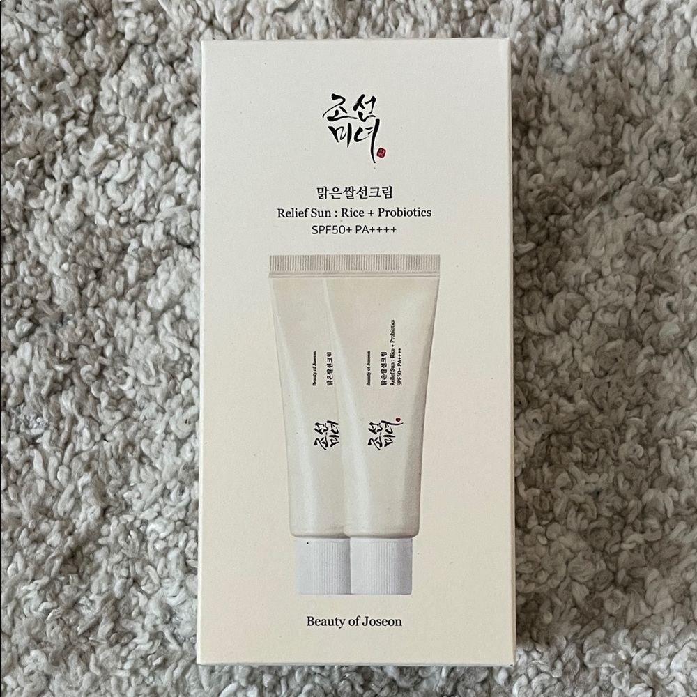 Beauty of Joseon Relief Sun: Rice + Probiotics SPF50+ PA++++ sunscreen